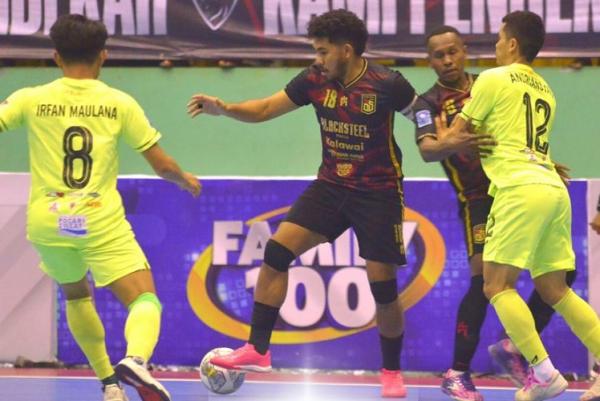 Hasil Liga Futsal Profesional 2023 Sengit Duel Black Steel Vs Fafage