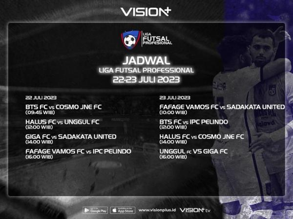 Jadwal Lengkap Liga Futsal Profesional 2023 Akhir Pekan Ini Saksikan