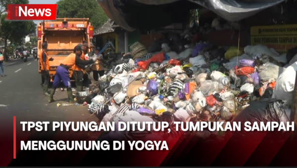 Dampak Penutupan Tpst Piyungan Tumpukan Sampah Menggunung Di Kota Yogya