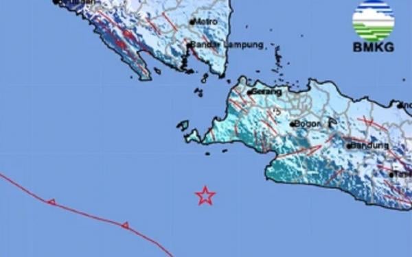 Gempa M Banten Ini Daerah Yang Rasakan Getaran Skala Ii Iii Mmi