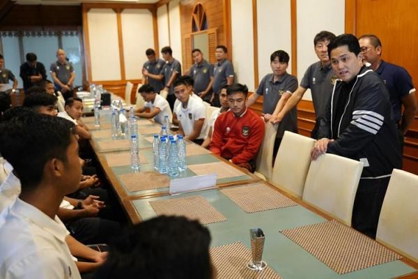 Timnas Indonesia Runner Up Piala AFF U 23 Erick Thohir Bangga Lihat