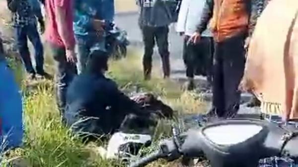 Kecelakaan Di Sukabumi Hari Ini Pemotor Tewas Usai Tabrak Rombongan