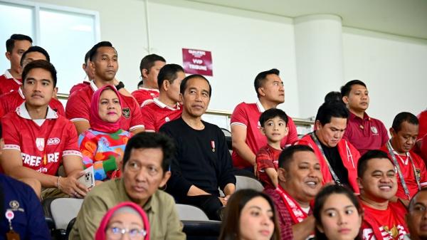 Jokowi Apresiasi Timnas Kalahkan Turkmenistan Semua Lini Saling Dukung