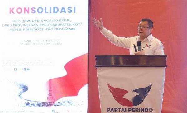 Konsolidasi Partai Perindo Di Jambi Ht Berharap Jadi Pendulang Suara