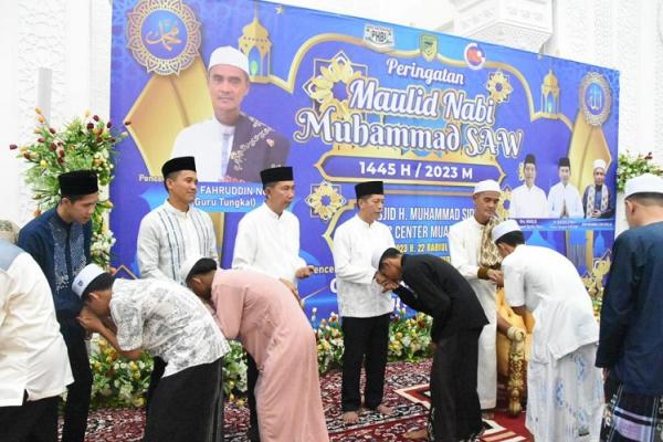 Hadiri Peringatan Maulid Nabi Pj Bupati Barito Utara Jangan Berlalu