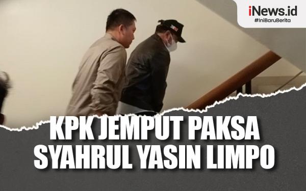 Infografis KPK Jemput Paksa Syahrul Yasin Limpo