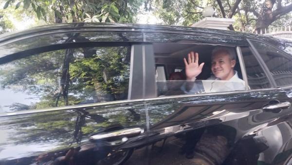 Ganjar Mahfud Md Sowan Ke Kediaman Megawati Usai Daftar Di Kpu Ini