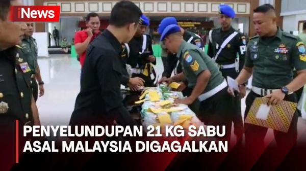 Satgas Pamtas TNI Gagalkan Penyelundupan 21 Kg Sabu Di Perbatasan RI