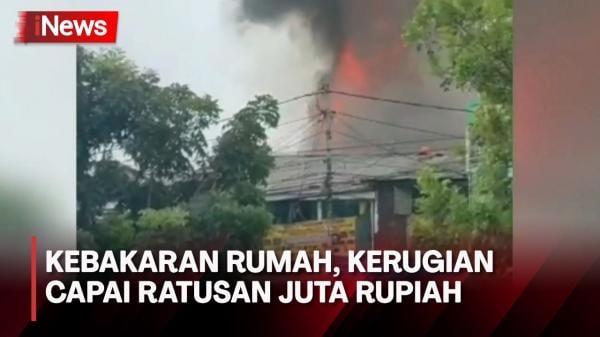 Kebakaran Rumah Di Pemukiman Padat Penduduk Kemayoran Kerugian Capai