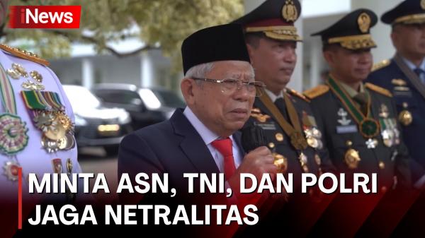 Jelang Pemilu 2024 Wapres Minta ASN TNI Dan Polri Jaga Netralitas