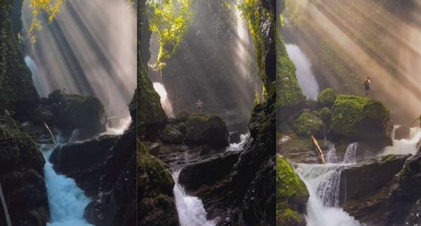 Surga Tersembunyi Di Kaki Gunung Salak Punya Curug Cantik Disebut