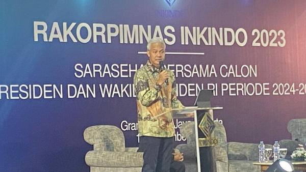 Ganjar Targetkan Pertumbuhan Ekonomi Indonesia Tembus 7 Persen Pada 2045