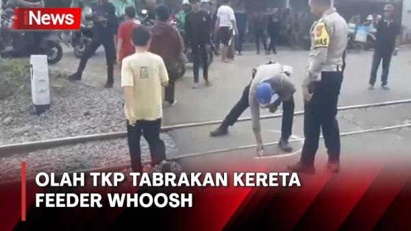 Tabrakan Kereta Feeder Whoosh Dengan Minibus Di Bandung Barat Polisi