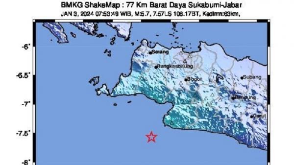 Analisis Bmkg Gempa Bumi M Di Selatan Jabar Dan Banten Tak