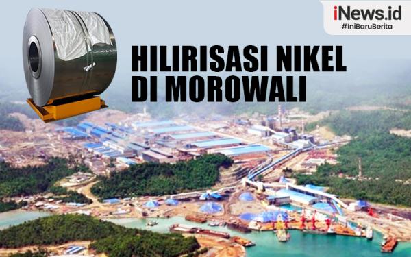 Infografis Memacu Hilirisasi Industri Nikel Di Morowali