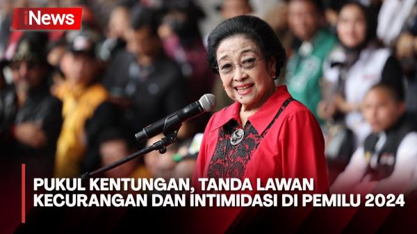 Megawati Soekarnoputri Ajak Relawan Pukul Kentungan Tanda Lawan