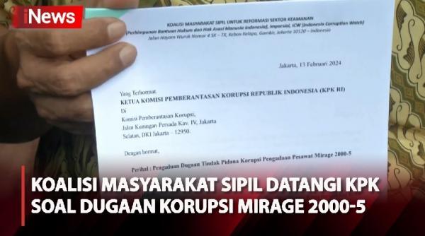 Dugaan Korupsi Pembelian Mirage 2000 5 Koalisi Masyarakat Sipil