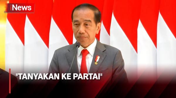 Jokowi Tanggapi Soal Suara PSI Melonjak Dekati Ambang Batas Parlemen