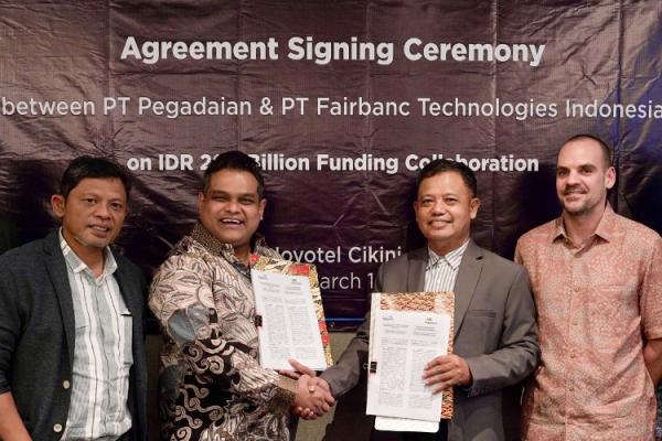 Permudah Nasabah Raih Pembiayaan Pegadaian Gandeng Startup Fairbanc