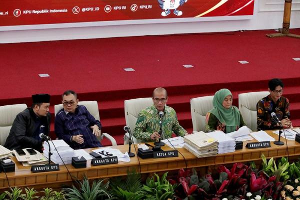 KPU Sahkan Rekapitulasi Suara Pemilu 2024 Di 32 Provinsi