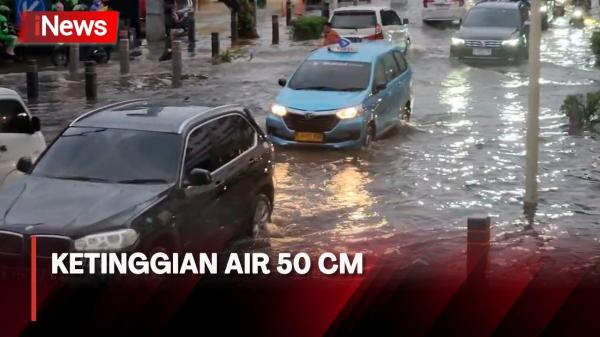 Hujan Deras Guyur Jakarta Hari Ini Kawasan Elit Kemang Terendam Banjir