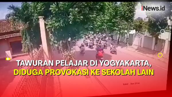 Konvoi Kelulusan Sekolah Berujung Tawuran Pelajar Di Yogyakarta