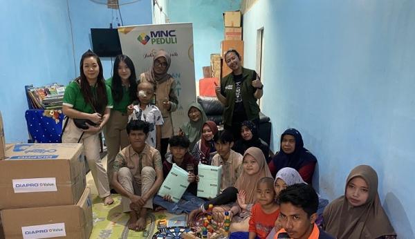 Terima Bantuan Dari MNC Peduli Dan Diapro Value Underpad Rumah Singgah