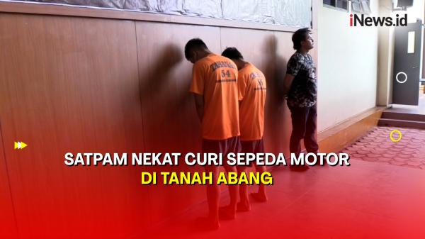 Demi Biaya Persalinan Istri Satpam Nekat Curi Sepeda Motor Di Tanah Abang