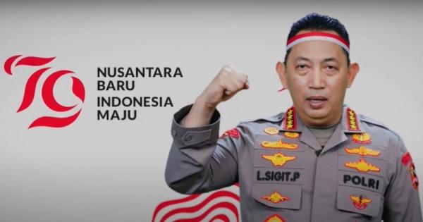 Hut Ke Ri Kapolri Ajak Rakyat Semangat Untuk Nusantara Baru Demi