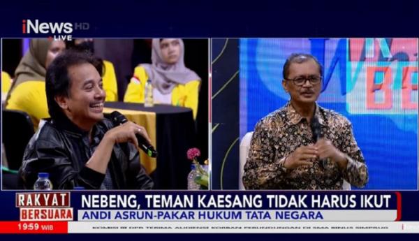 Roy Suryo Dan Andi Asrun Debat Soal Arti Kaesang Nebeng Jet Pribadi