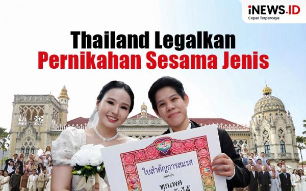 Infografis Thailand Legalkan Pernikahan Sesama Jenis