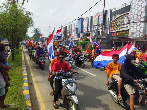 Video Euforia Piala Dunia Di Kota Sorong Menggelar Ribuan Fans Turun