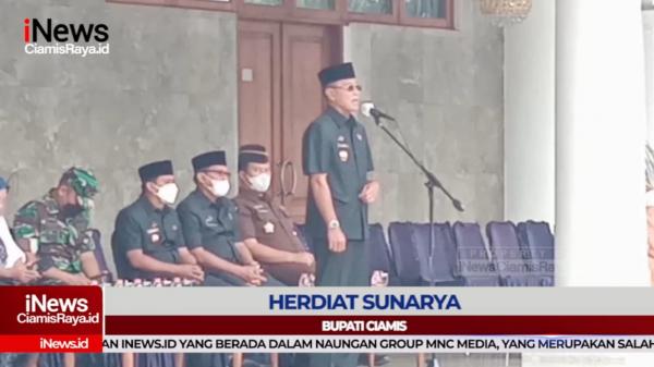 Video Bupati Ciamis Herdiat Sunarya Lantik Jabatan Fungsional Dan