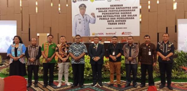 Penjabat Walikota Kupang Minta Asn Tingkatkan Kapasitas Dan Netral Di