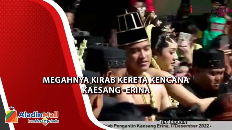 Begini Suasana Kirab Kereta Kencana Awali Prosesi Pernikahan Kaesang