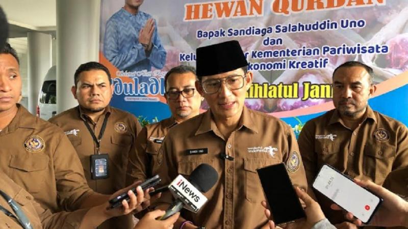 Sandiaga Uno Sebut Dampak Ekonomi Berkurban Idul Adha Lebih Dari