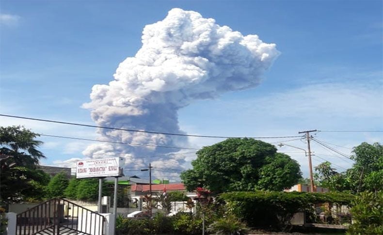 BNPB Tidak Ada Korban Jiwa Dan Luka Akibat Letusan Gunung Soputan