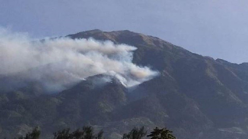 Jalur Pendakian Gunung Merbabu Ditutup Akibat Kebakaran Hutan Di Puncak