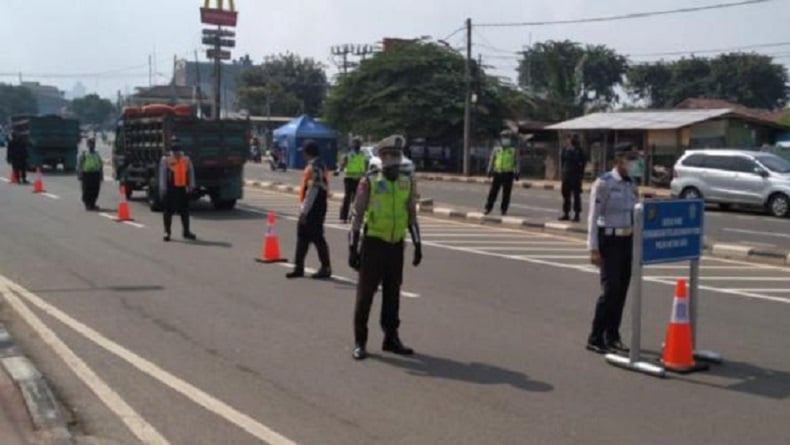 Cegah Arus Balik Lebaran Titik Pemeriksaan Menuju Jakarta Dibuat