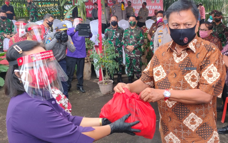 Forkopimda Sulut Canangkan Kampung Tangguh Nusantara Di Desa Kanonang