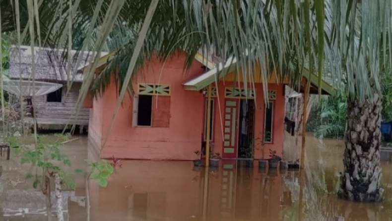 Banjir Di Nagan Raya Rendam Desa Usai Diguyur Hujan Deras Seharian