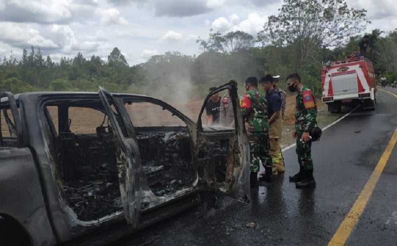 Dinas Kehutanan Kalbar Minta Pembakaran Mobil Polisi Hutan Diusut Tuntas