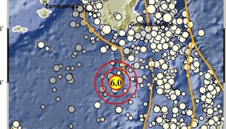 Gempa Bumi Magnitudo Guncang Kepulauan Sangihe Sulut