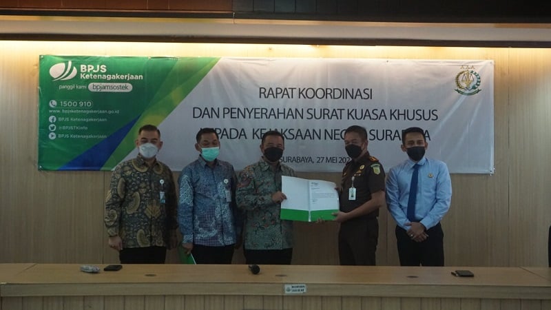 Nunggak Iuran BPJS Ketenagakerjaan 100 Perusahaan Dilaporkan Kejaksaan