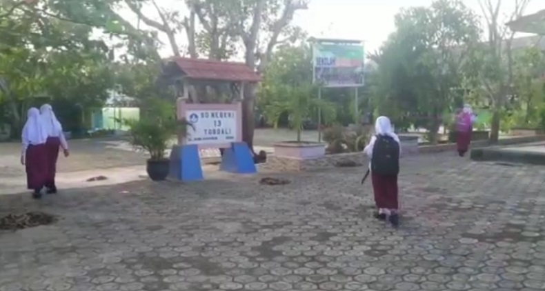 Sekolah Di Bangka Selatan Gelar Pembelajaran Tatap Muka Terbatas