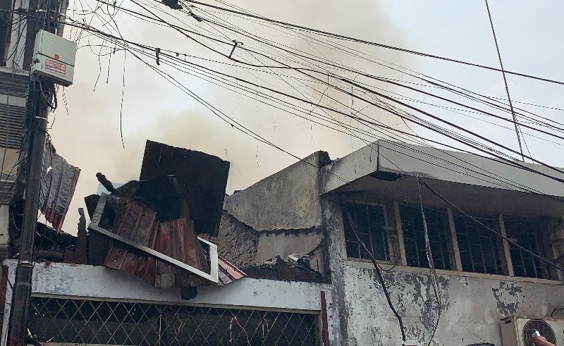 Kebakaran Hanguskan Rumah Di Sawah Besar Terdengar Ledakan 3 Kali