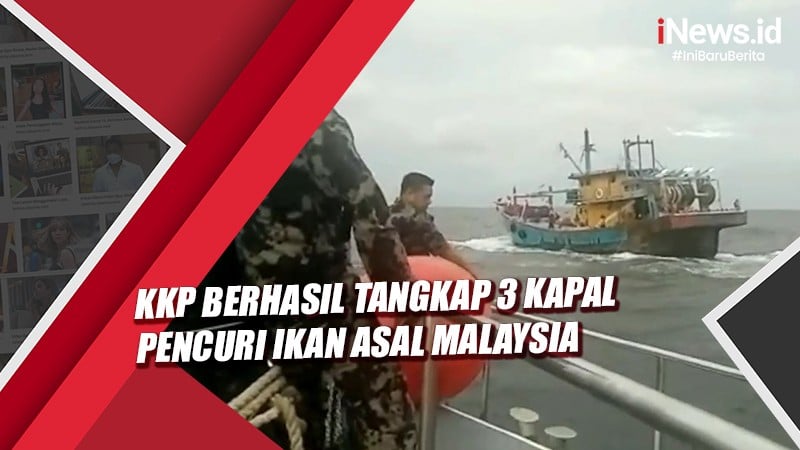 KKP Tangkap Kapal Trawl Asal Malaysia Di Selat Malaka