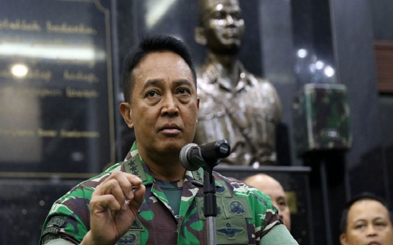 Panglima TNI Jenderal Andika Perkasa Positif Covid 19