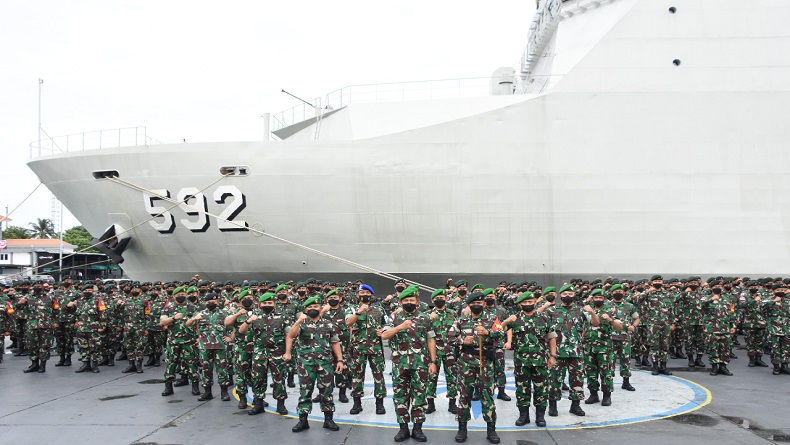 Prajurit Yonif Raider Pks Berangkat Ke Papua Kasdam Siliwangi