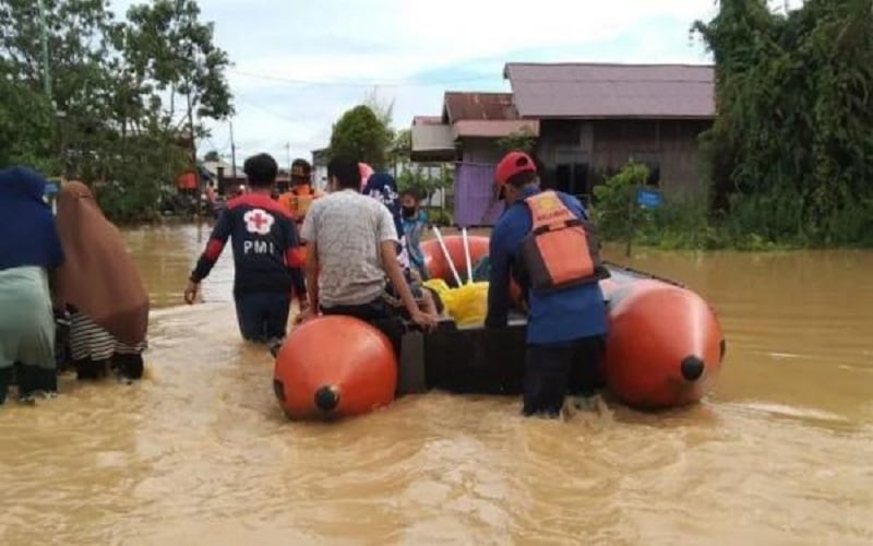 Ribuan Warga Sangatta Terdampak Banjir Mengungsi Pemprov Kaltim Buka